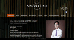 Desktop Screenshot of organistsimon.com